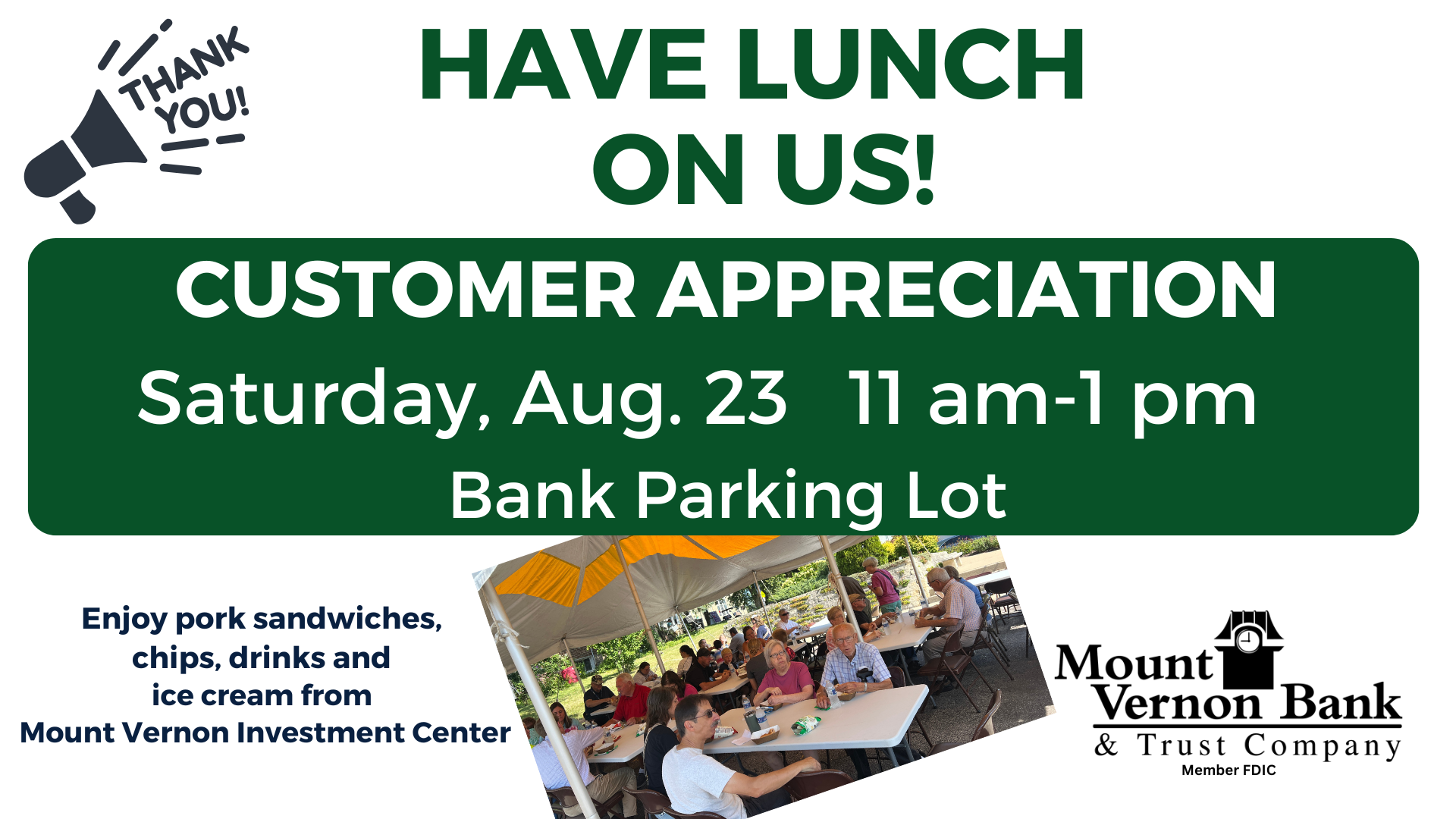 Customer Appreciation event