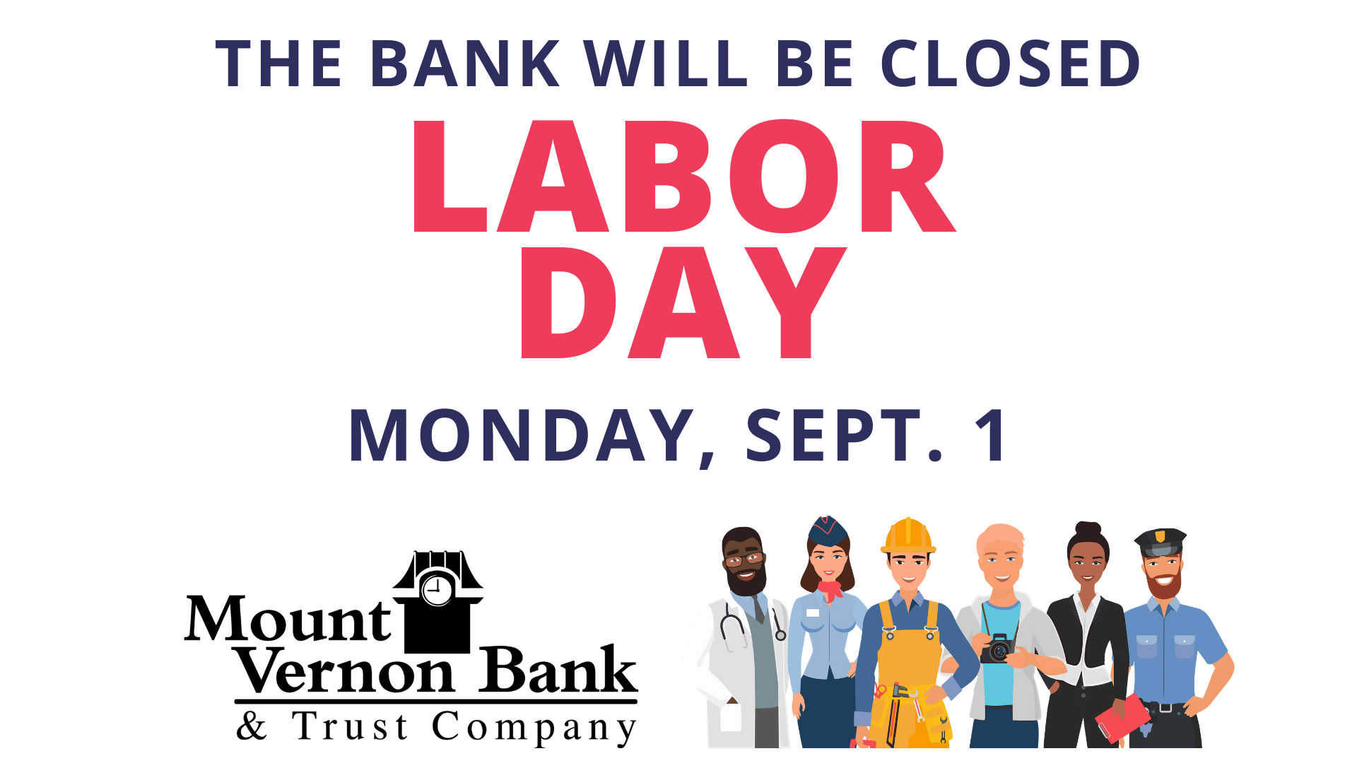 Closed on Labor Day